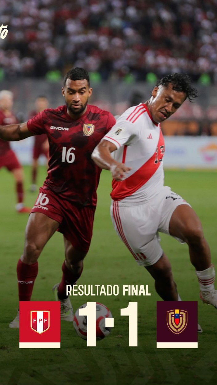 Eliminatorias 2026: Análisis del Perú 1 - Venezuela 1 
